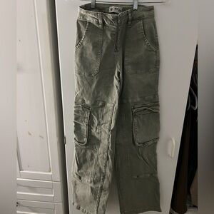 Women’s Olive Cargo Pants